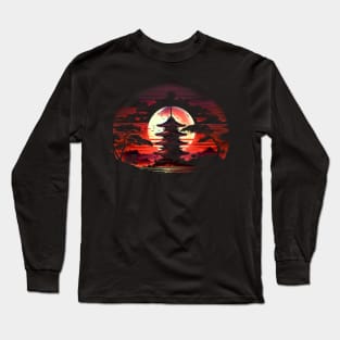 pagoda 3 Long Sleeve T-Shirt